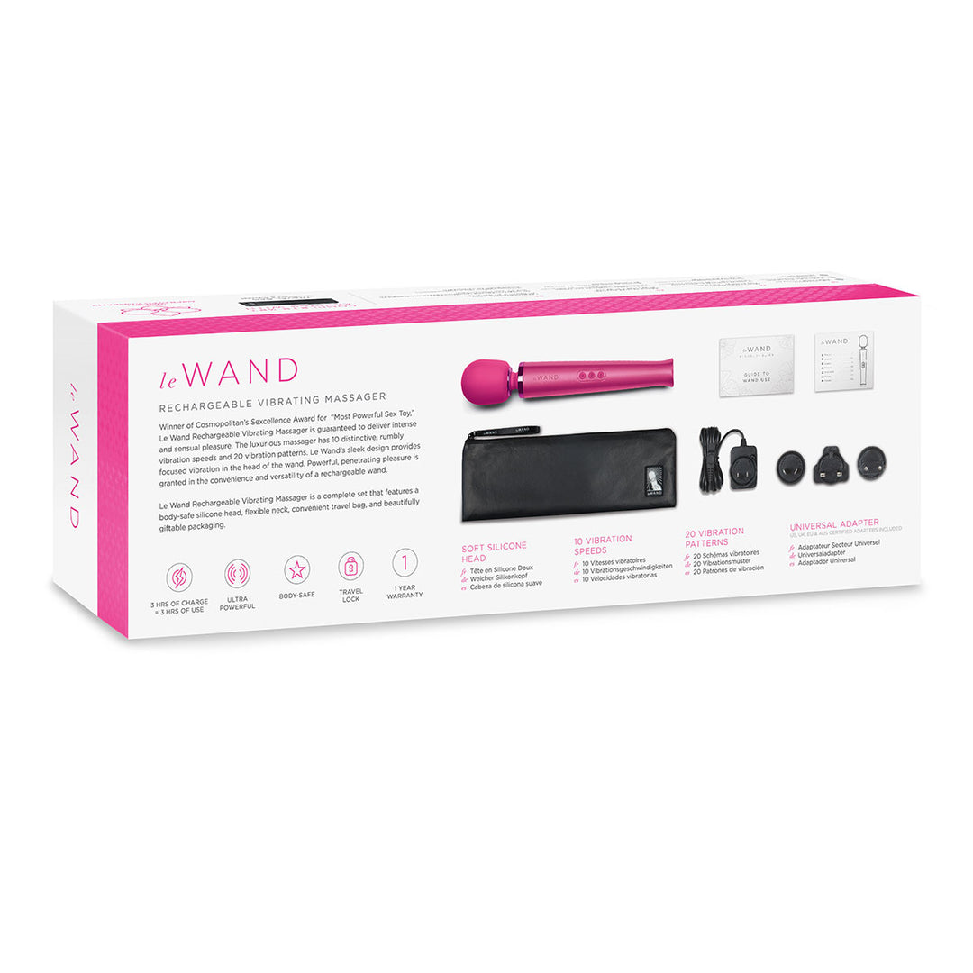 Le Wand Rechargeable Vibrating Massager uveeclean Le Wand Rechargeable Vibrating Massager uveeclean